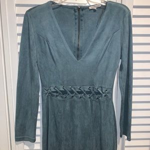 Blue long sleeve Charlotte Russe dress
